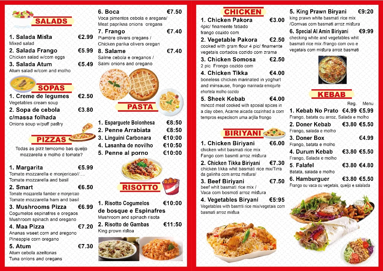 Nazim Pizza Kebab indian Restaurant halal food · Fotos 1